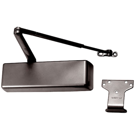 Lcn Manual, Hydraulic, 4040XP Series Surface Mounted Closers, Surface Mounted Closer, Heavy Duty 4040XP-RW/PA LH DKBRZ MC